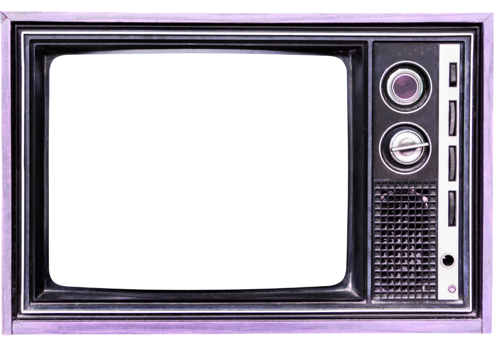 Retro TV frame